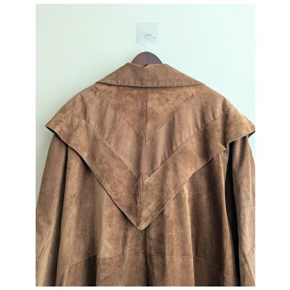 Vintage Union Made Leather Trench - Picture 3 of 13